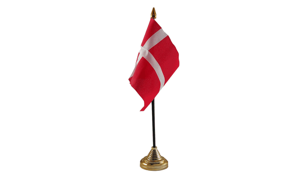 Denmark Table Flags